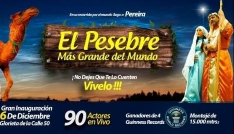 EL PESEBRE MÁS GRANDE DEL MUNDO